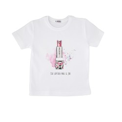 Carra Cat Lipstick детска тениска